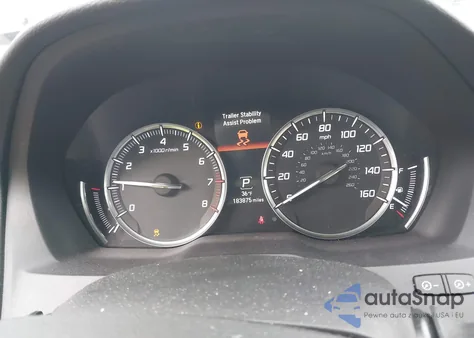 2014 Acura Mdx Technology Package from USA, damaged, VIN 5FRYD4H45EB045092